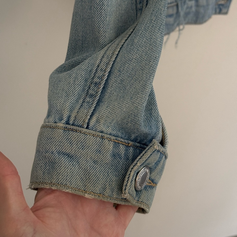 BERSHKA Denim Jacket old style, size: M - Picture 6 of 8